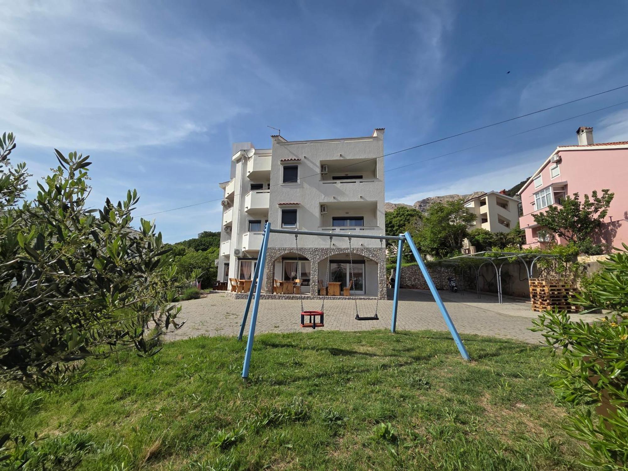 Apartments Leticia I Baška Dış mekan fotoğraf