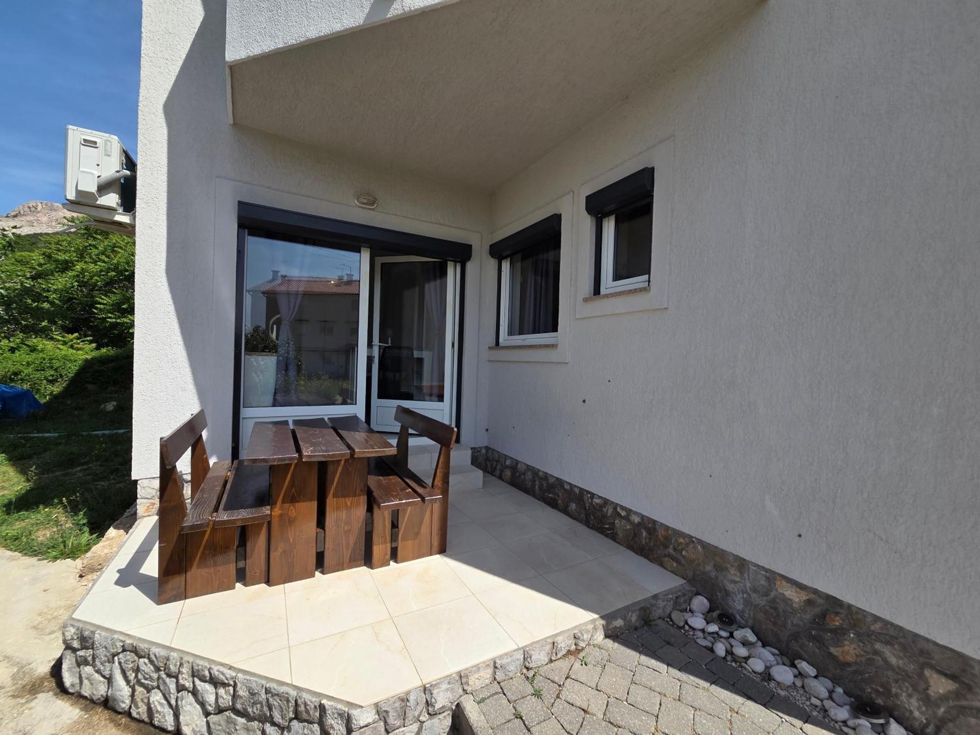 Apartments Leticia I Baška Dış mekan fotoğraf